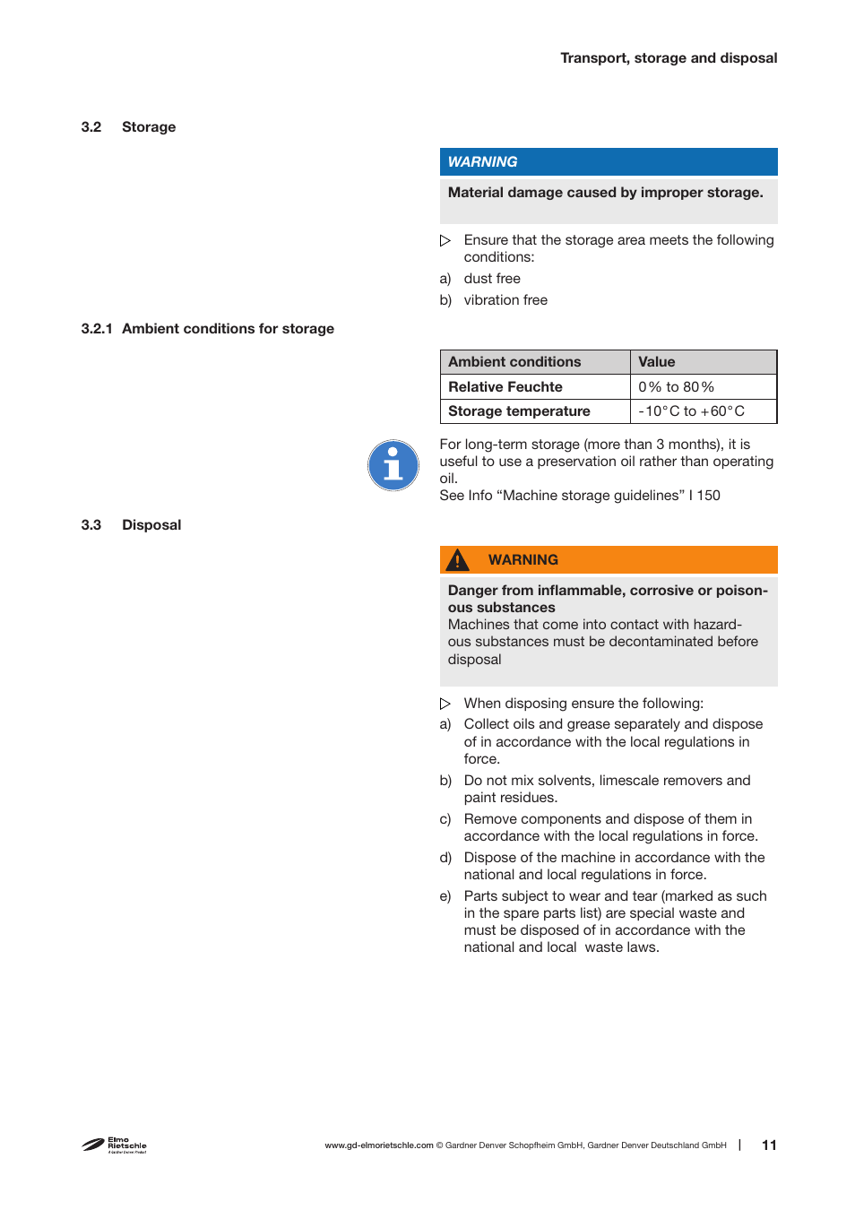 Elmo Rietschle V-VGC 4/6 User Manual | Page 11 / 30