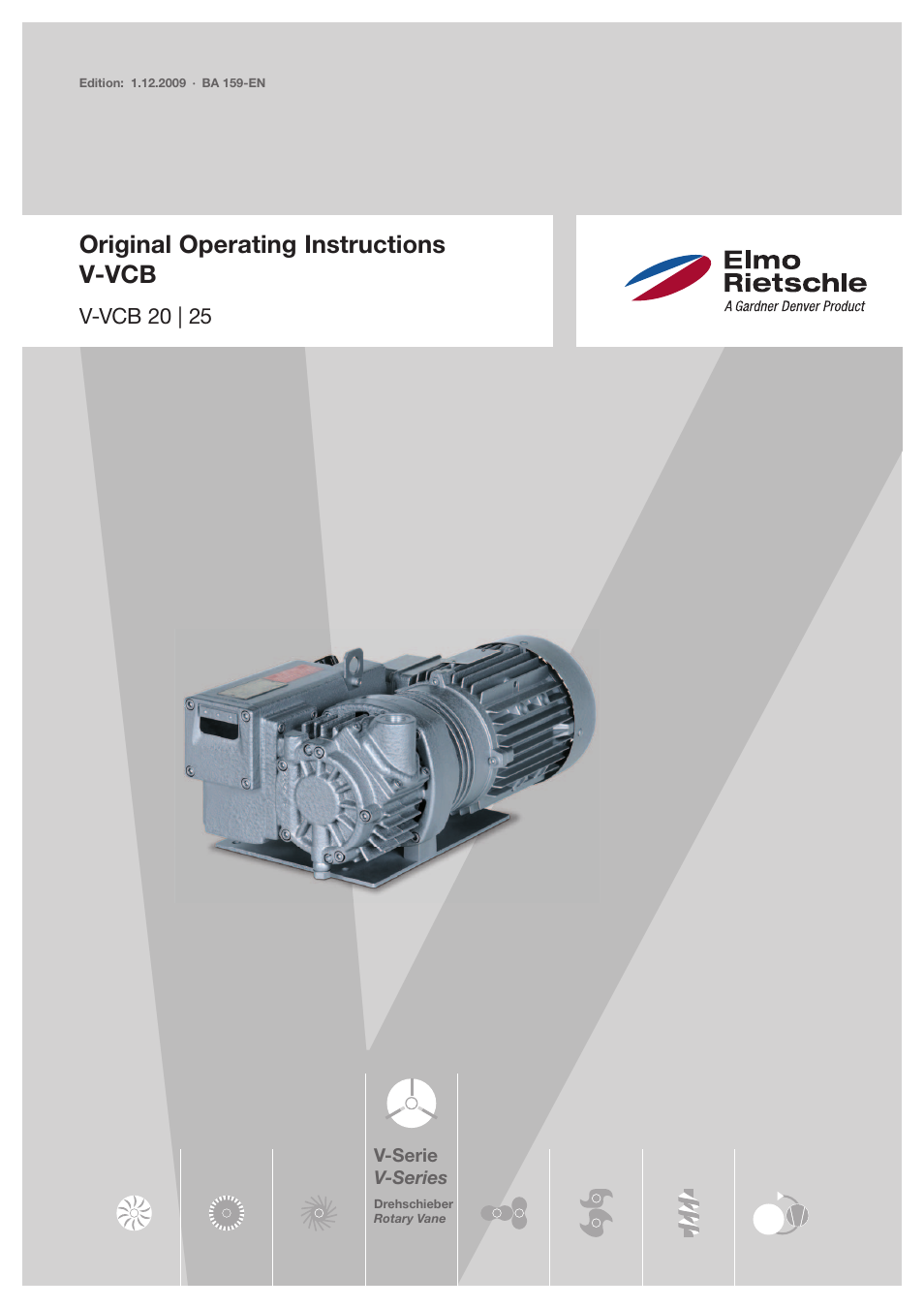 Elmo Rietschle V-VCB 20/25 User Manual | 32 pages