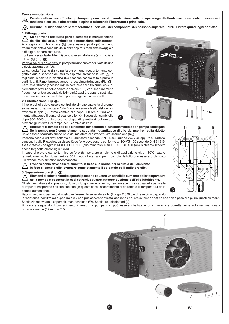 Ly w | Elmo Rietschle VC 200 User Manual | Page 15 / 40