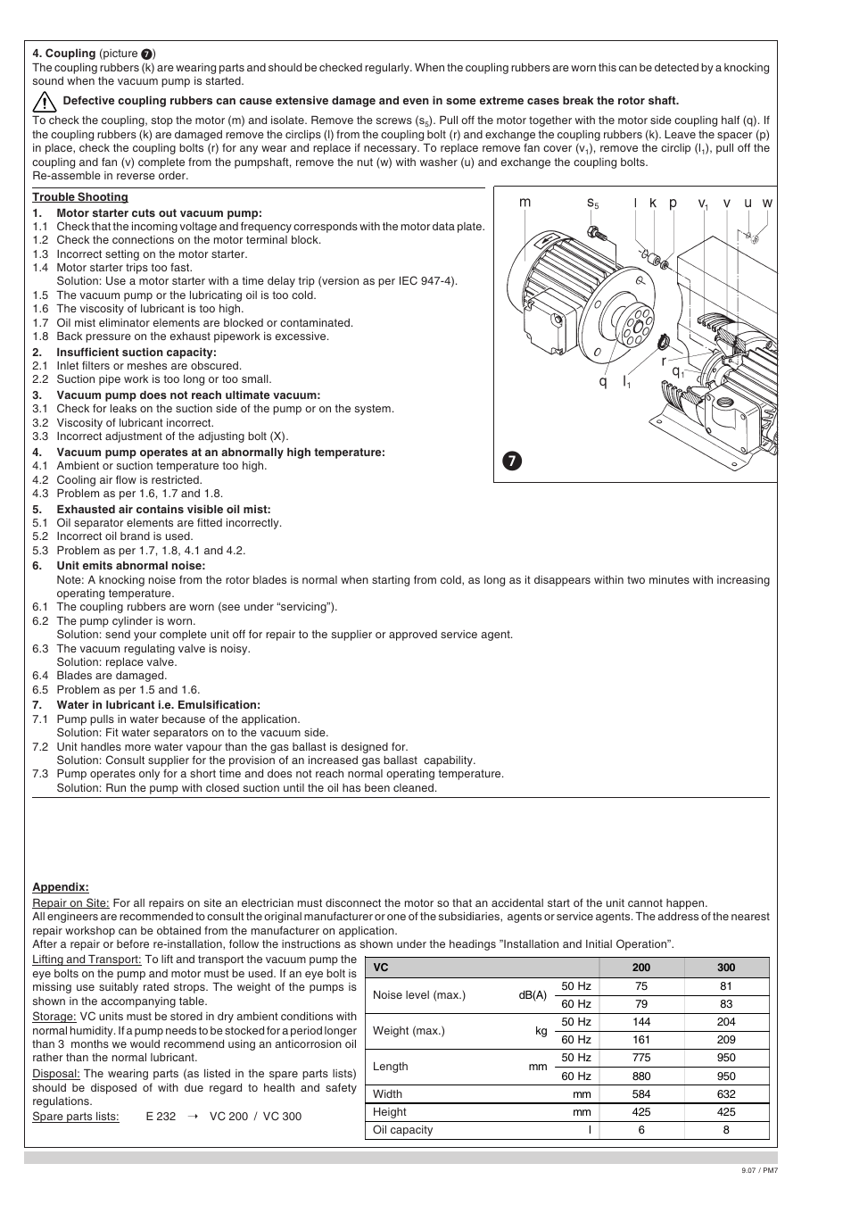 Elmo Rietschle VC 200 User Manual | Page 8 / 40