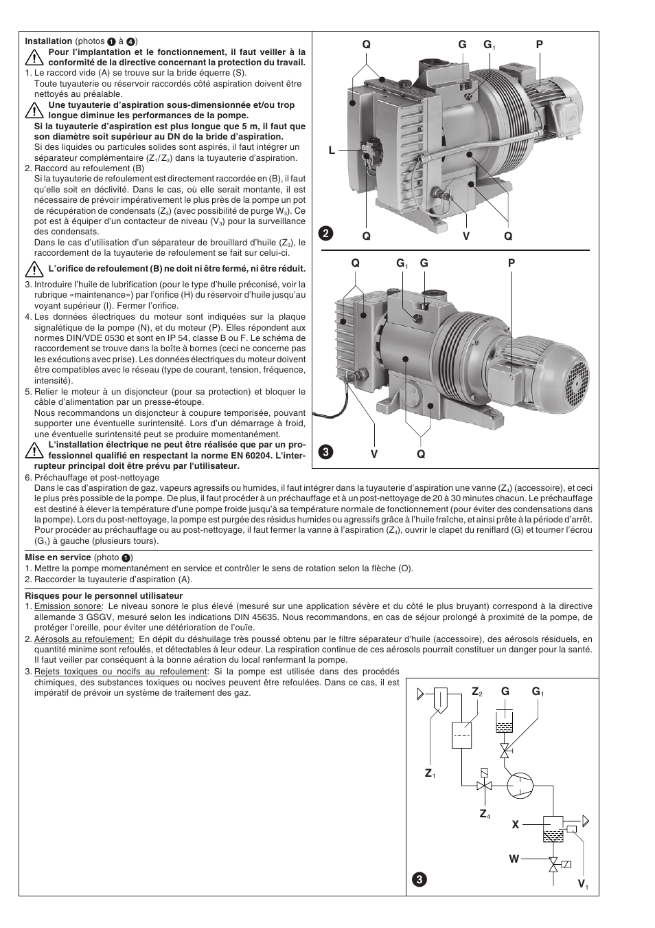 Elmo Rietschle V-VL 10/25/40/80/100 User Manual | Page 10 / 32