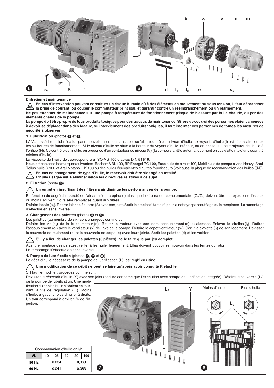 Sf s, Eb n m s | Elmo Rietschle V-VL 10/25/40/80/100 User Manual | Page 11 / 32