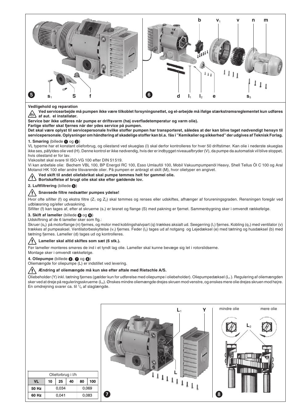 Sf s, Eb n m s | Elmo Rietschle V-VL 10/25/40/80/100 User Manual | Page 19 / 32