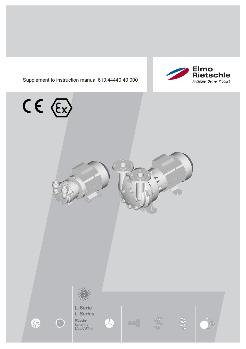 Elmo Rietschle L-BV5 Supplementary instructions User Manual | 12 pages