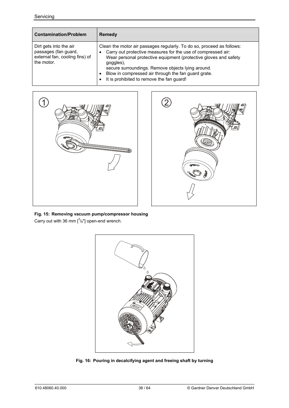 Elmo Rietschle L-BV7 User Manual | Page 38 / 64