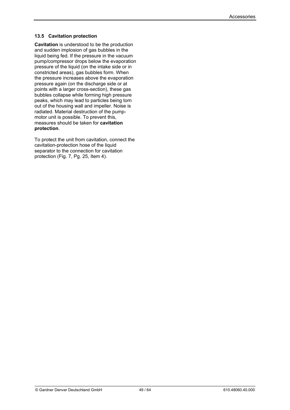 Elmo Rietschle L-BV7 User Manual | Page 49 / 64