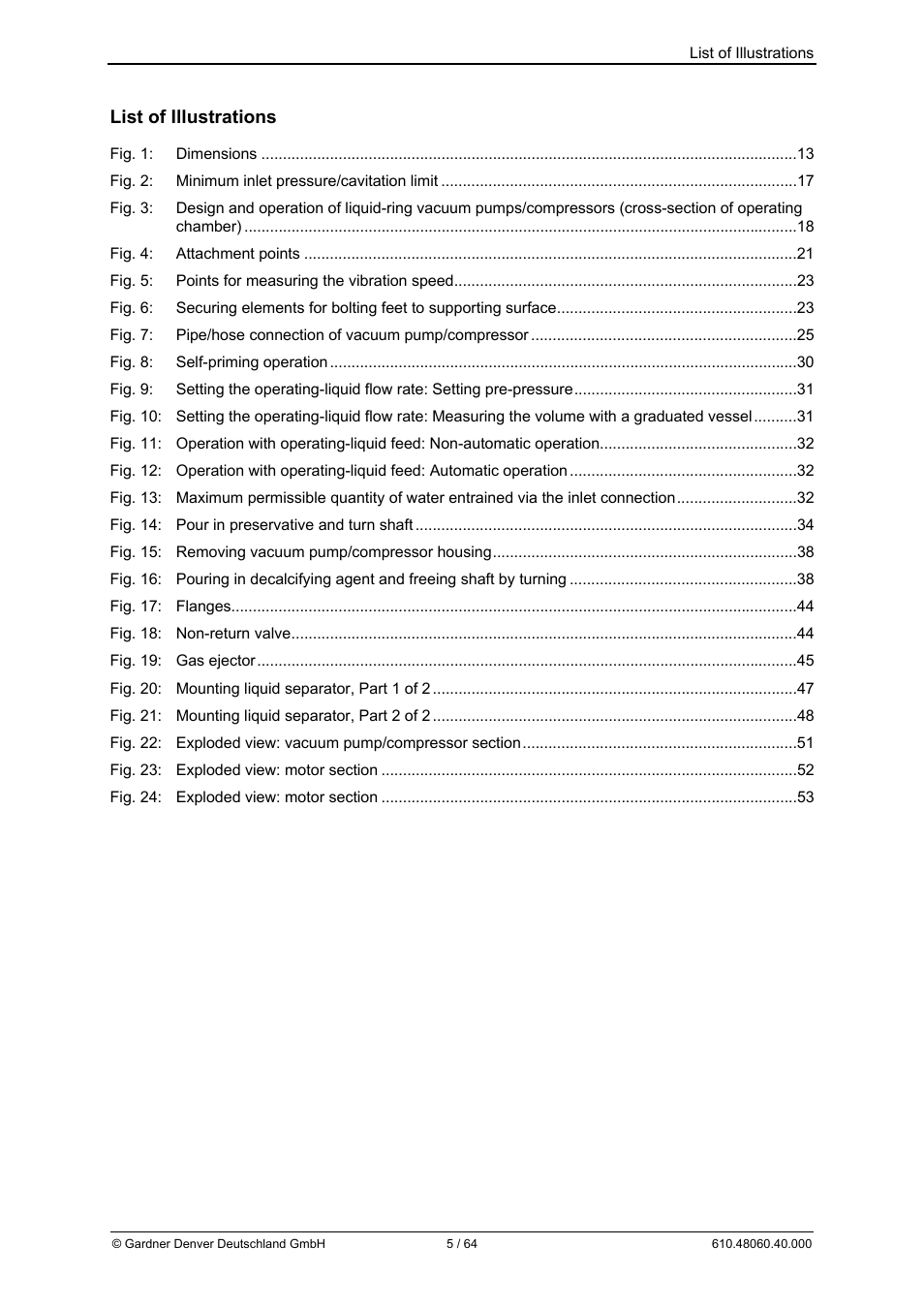 Elmo Rietschle L-BV7 User Manual | Page 5 / 64