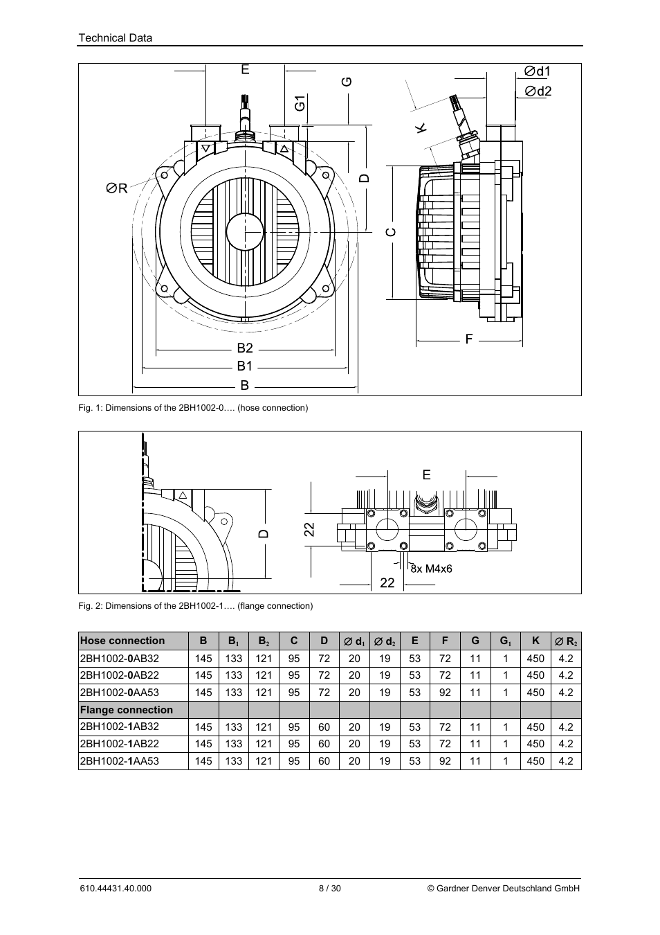 Elmo Rietschle G-BH10 User Manual | Page 8 / 30