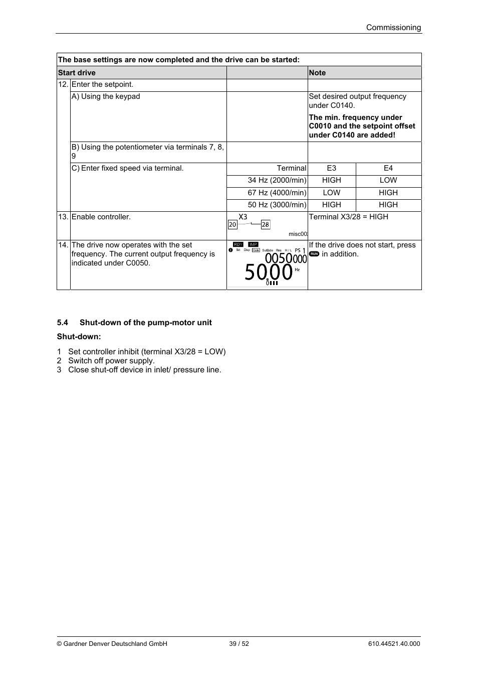 Elmo Rietschle G-BH1e User Manual | Page 39 / 52