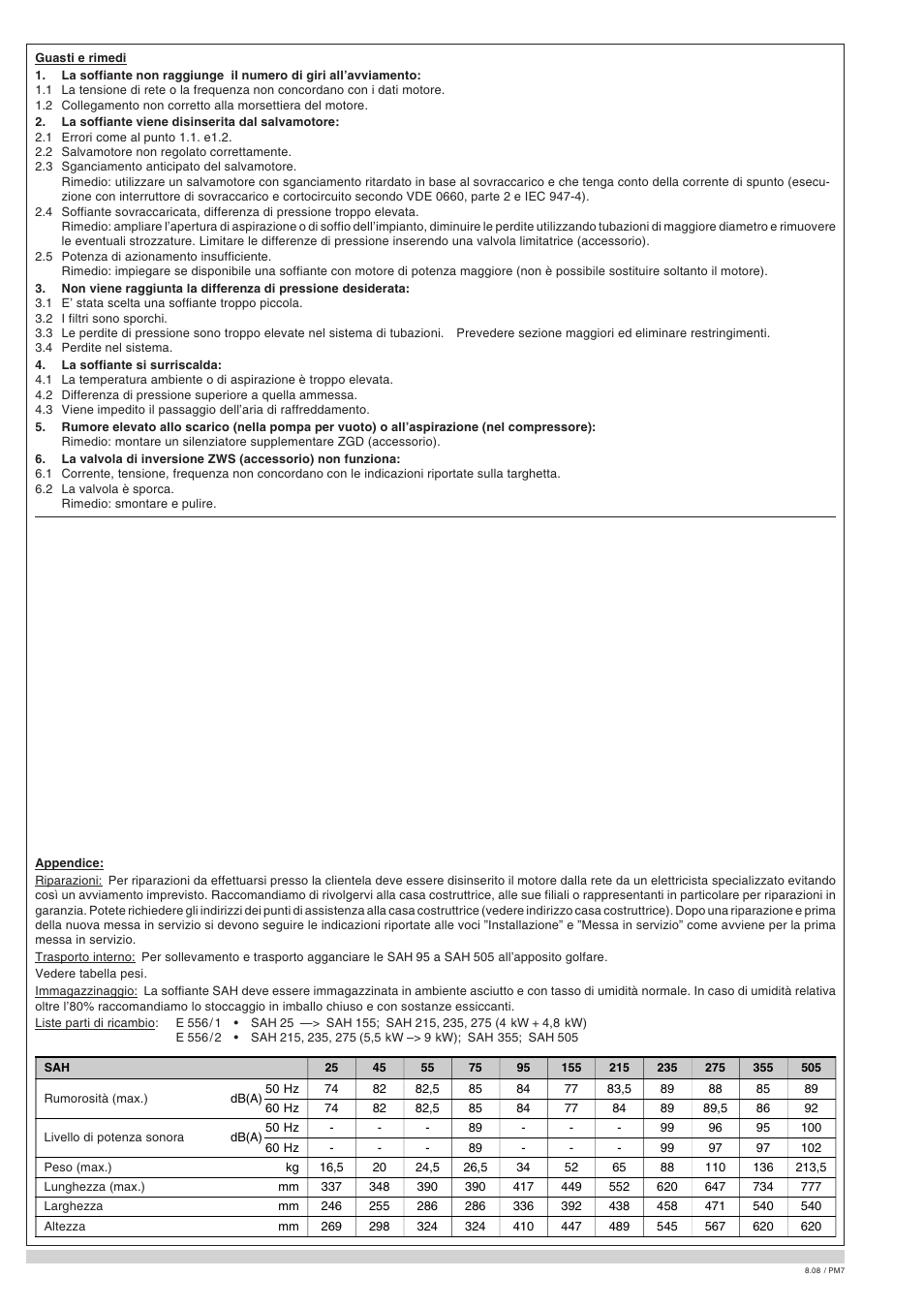 Elmo Rietschle G-SAH User Manual | Page 16 / 48