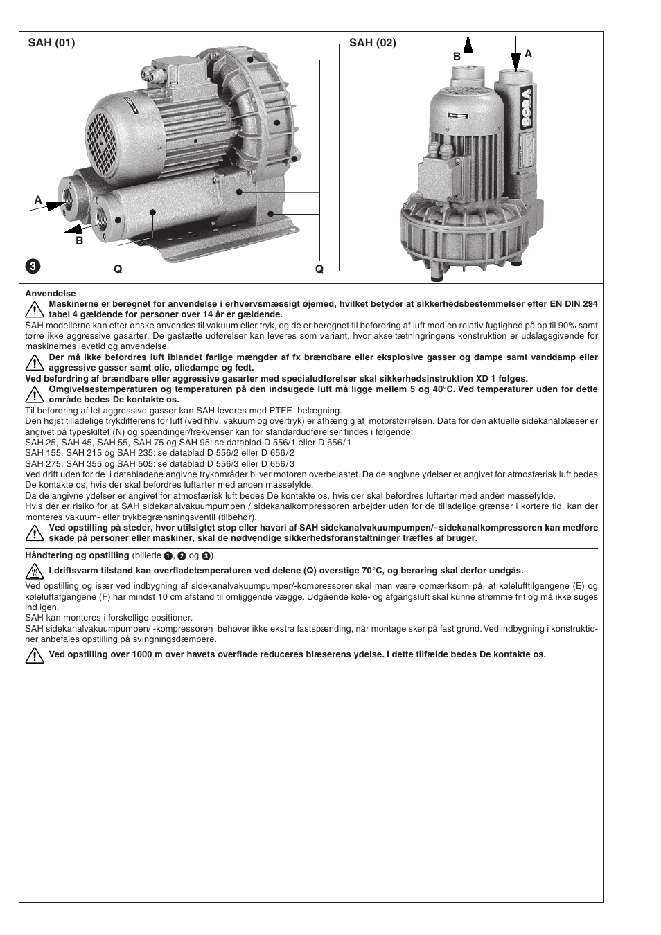 Elmo Rietschle G-SAH User Manual | Page 18 / 48