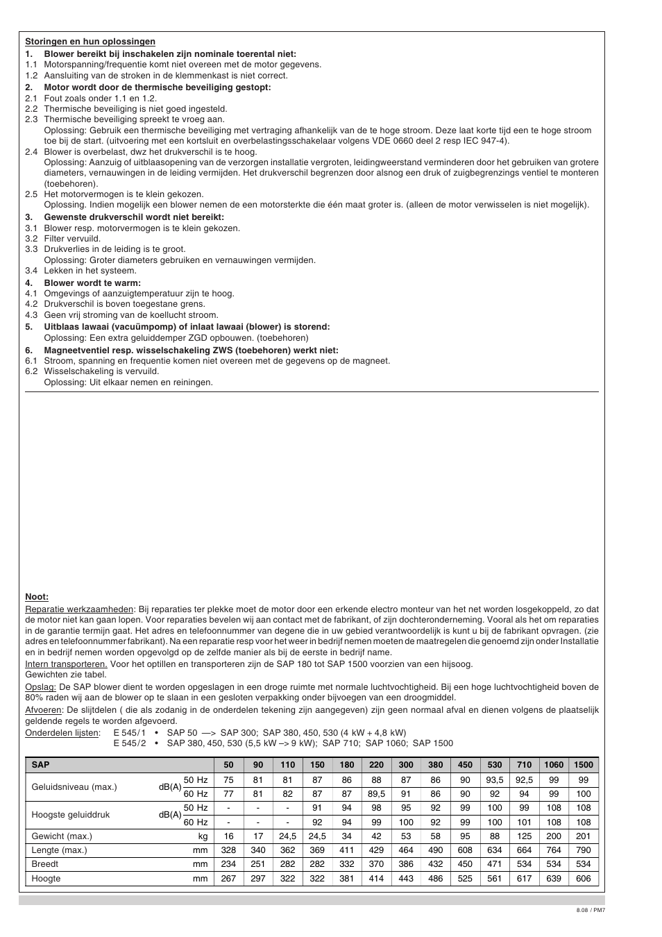 Elmo Rietschle G-SAP User Manual | Page 24 / 48