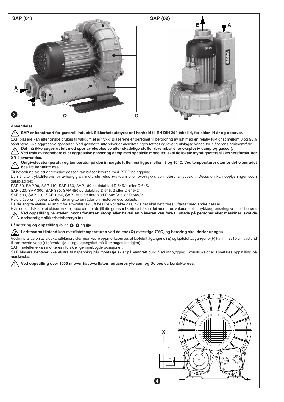 Elmo Rietschle G-SAP User Manual | Page 38 / 48