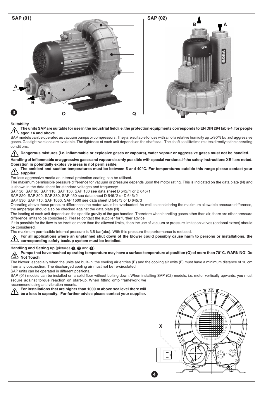 Elmo Rietschle G-SAP User Manual | Page 6 / 48