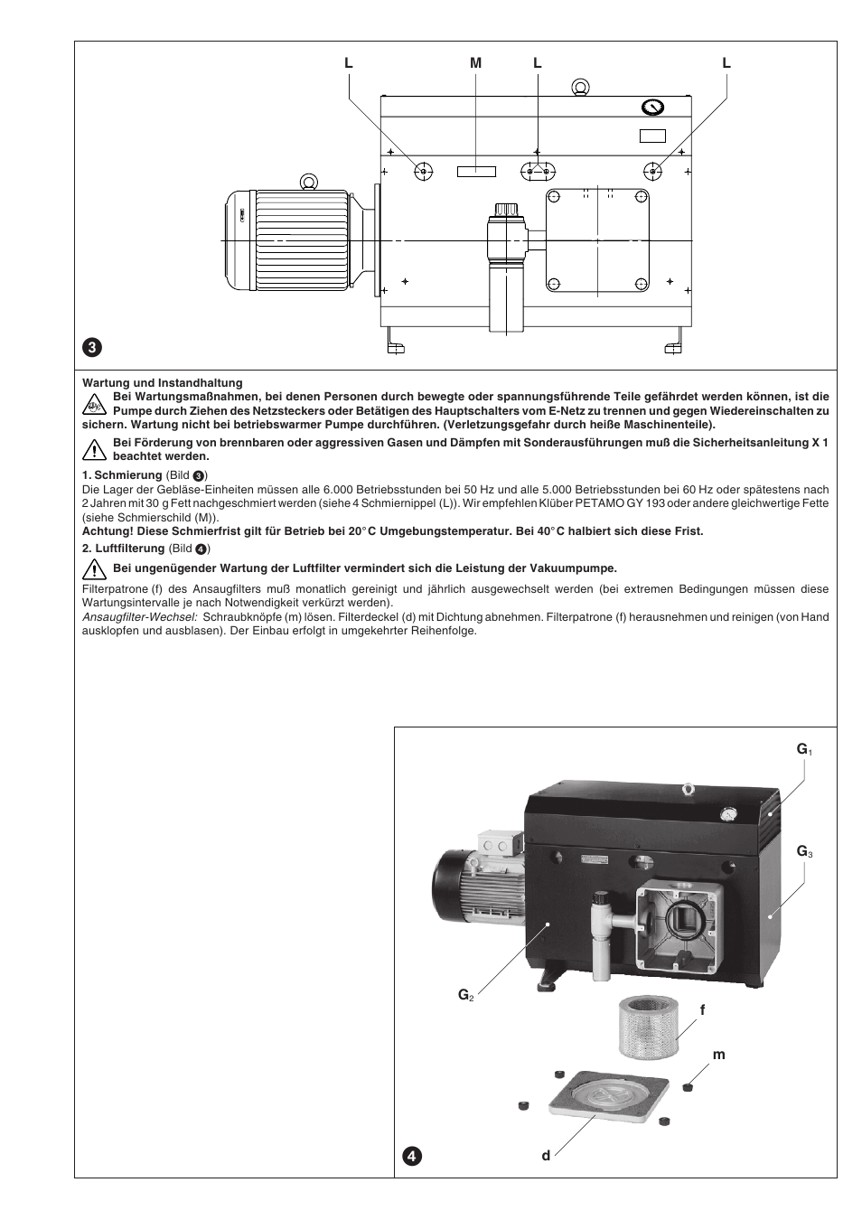 Elmo Rietschle G-SMV User Manual | Page 3 / 40