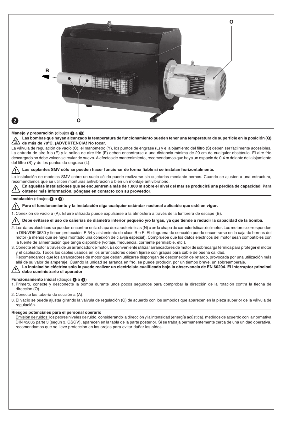 Elmo Rietschle G-SMV User Manual | Page 30 / 40