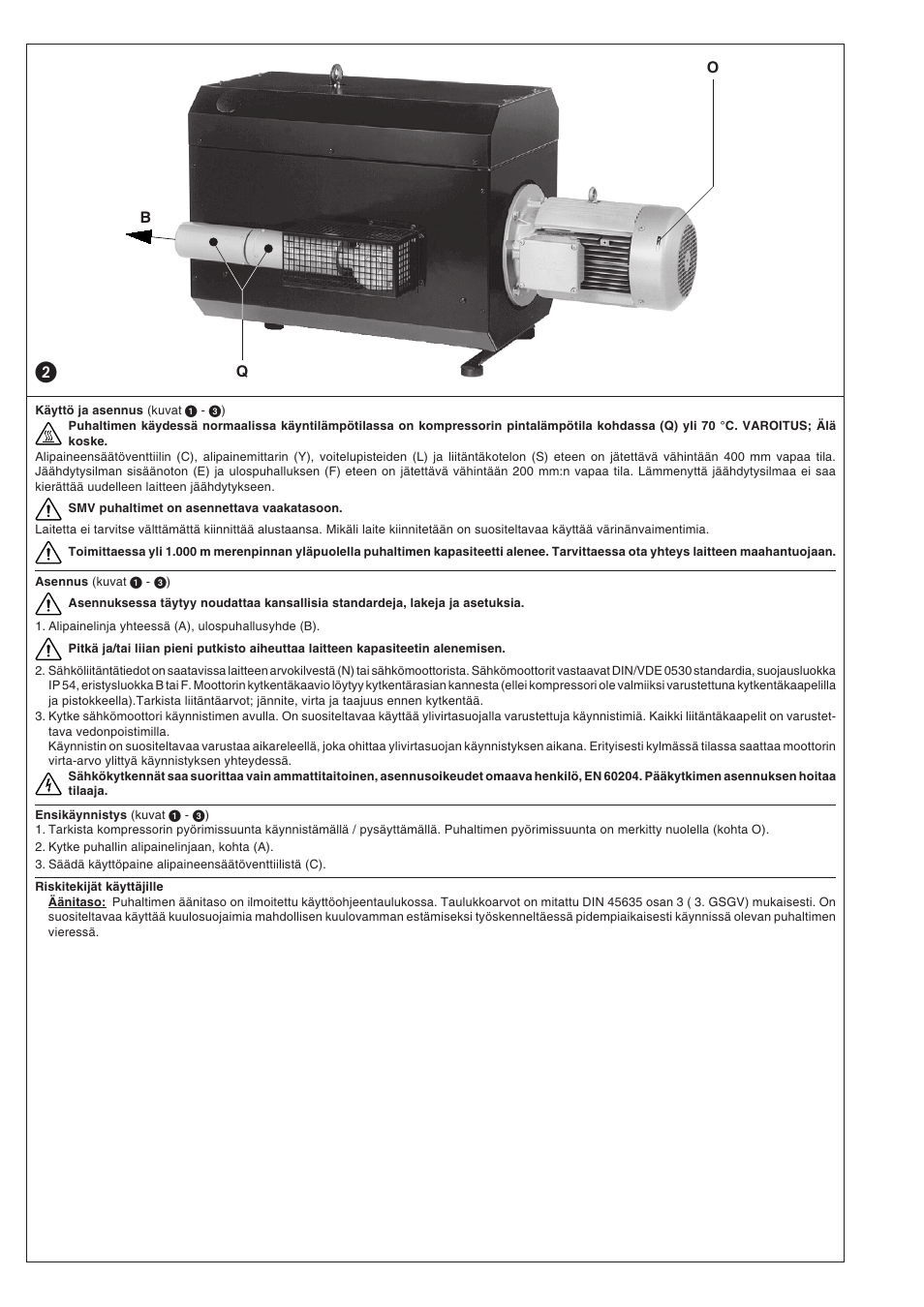 Elmo Rietschle G-SMV User Manual | Page 38 / 40