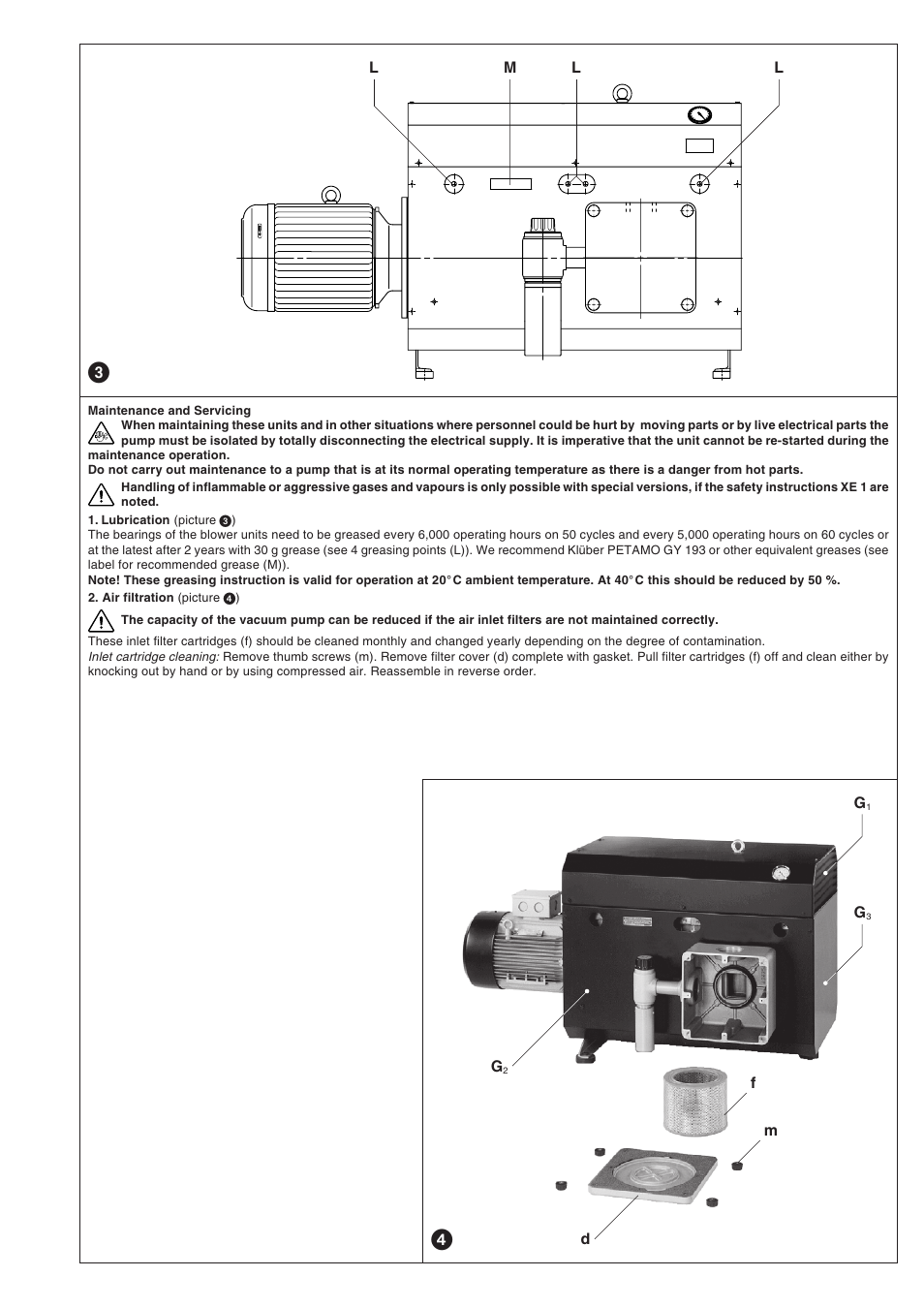 Elmo Rietschle G-SMV User Manual | Page 7 / 40