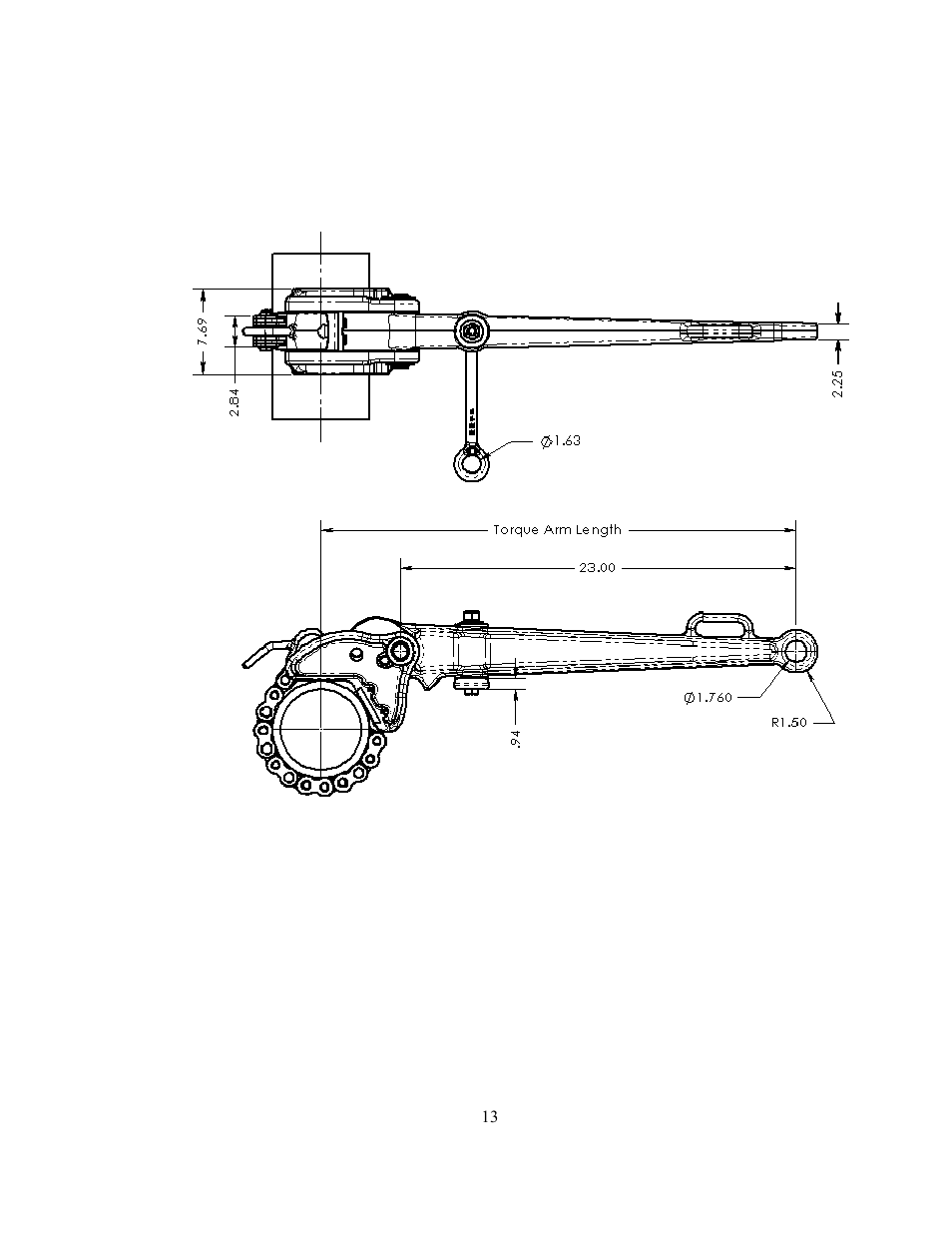 Dimensions | GEARENCH LA116-23 PETOL Bull Tong User Manual | Page 15 / 21