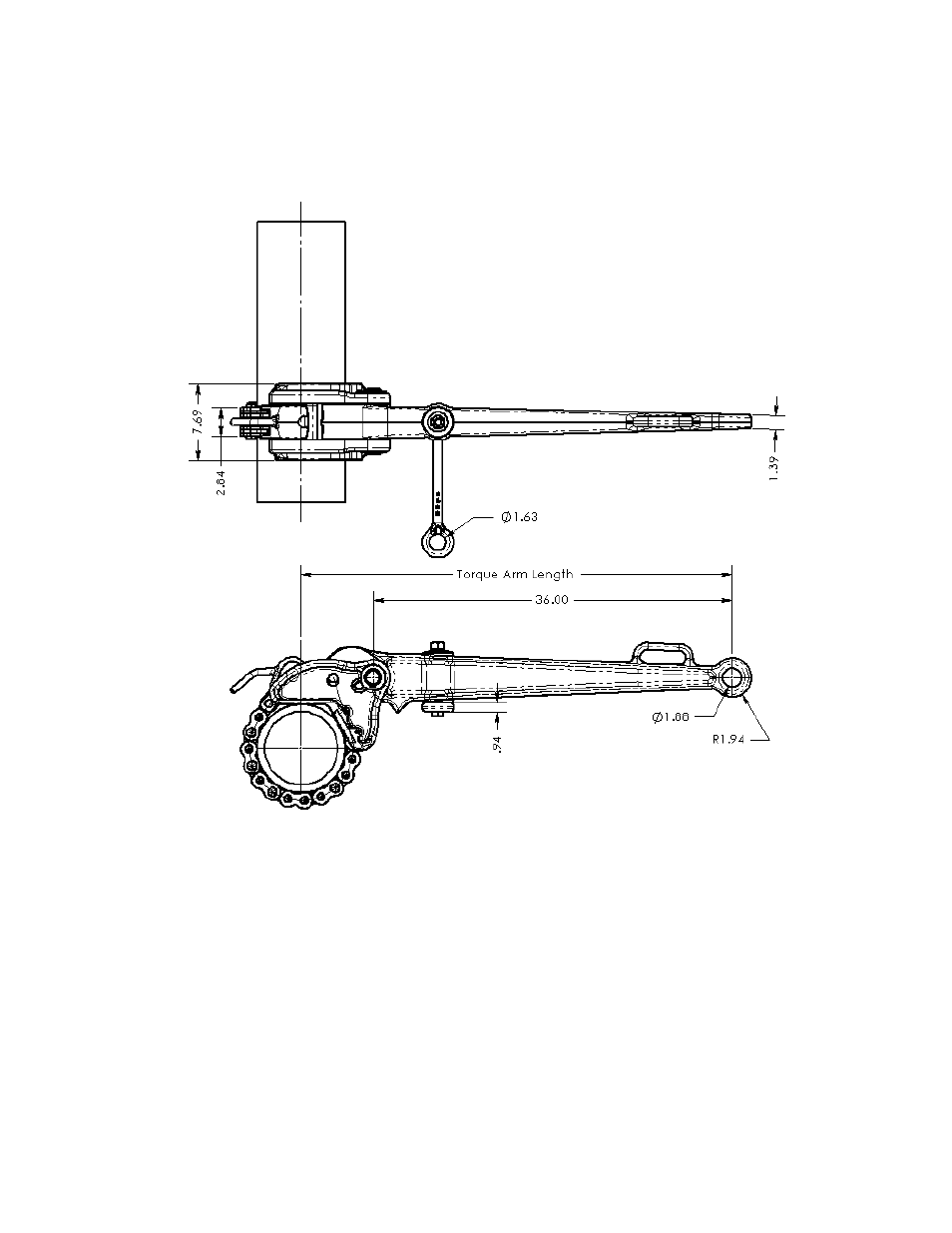 Dimensions | GEARENCH LA116 PETOL Bull Tong User Manual | Page 15 / 24