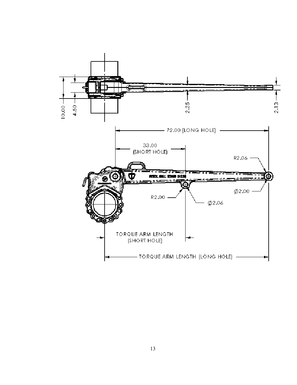 Dimensions | GEARENCH LA120 PETOL Bull Tong User Manual | Page 15 / 21