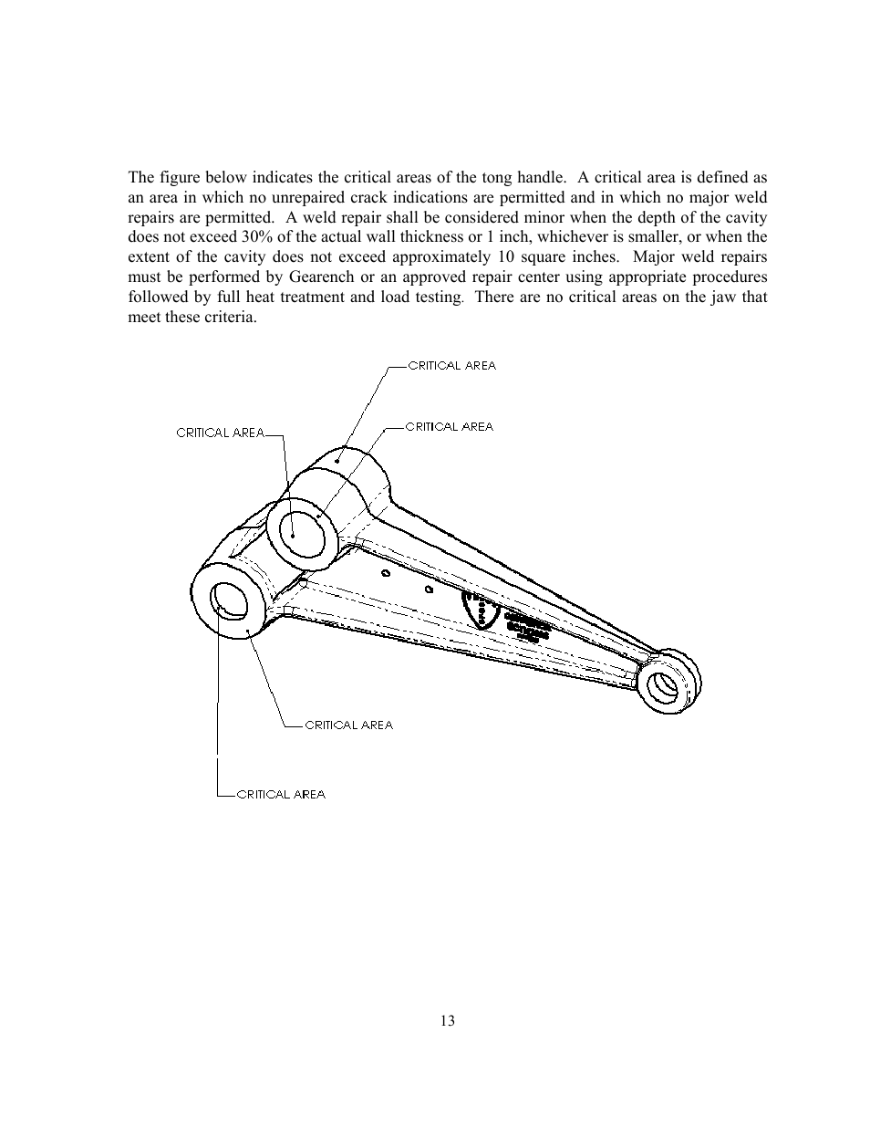 Non-destructive evaluation | GEARENCH SCT3672 PETOL SURGRIP Casing Tong User Manual | Page 15 / 18