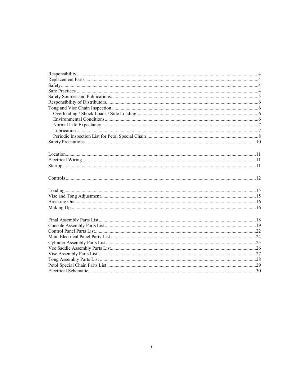 GEARENCH U115H-000S PETOL HYDRA-TORK User Manual | Page 2 / 32