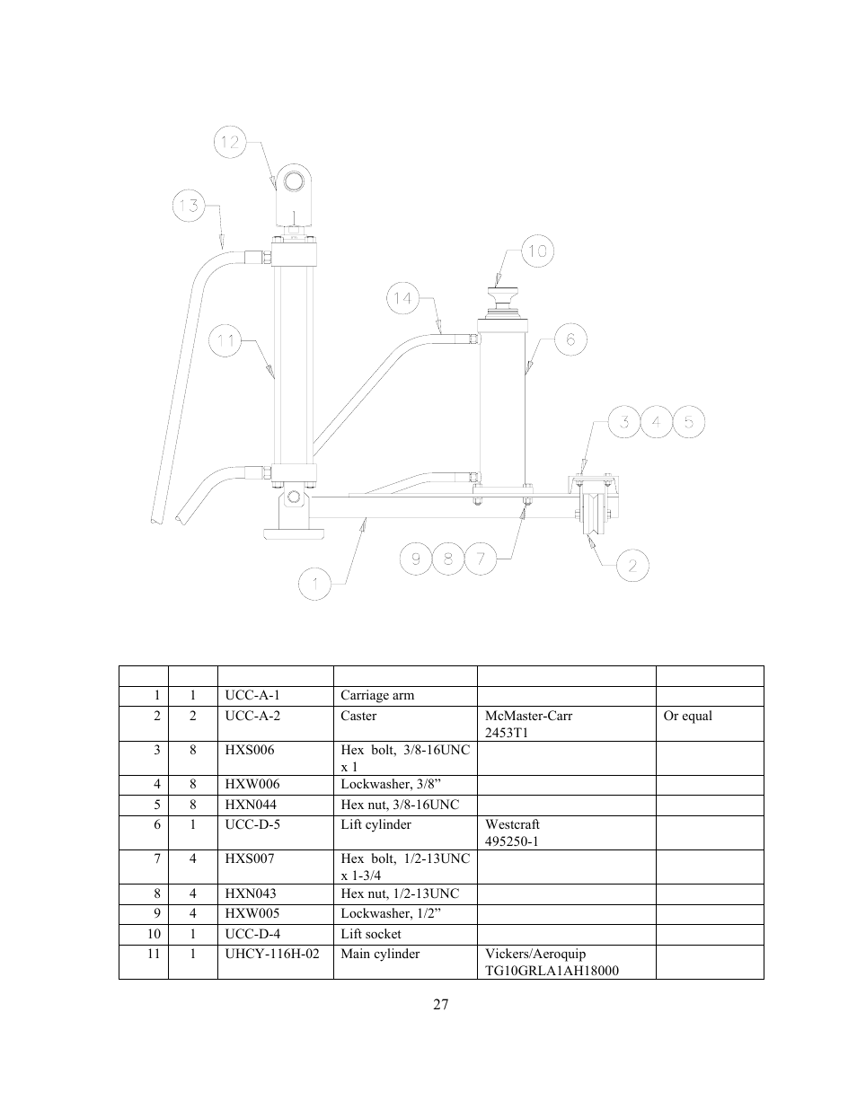 GEARENCH U116H-003L PETOL HYDRA-TORK User Manual | Page 29 / 34