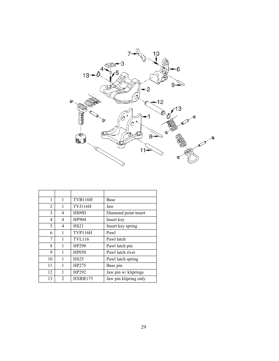 GEARENCH U116H-003L PETOL HYDRA-TORK User Manual | Page 31 / 34