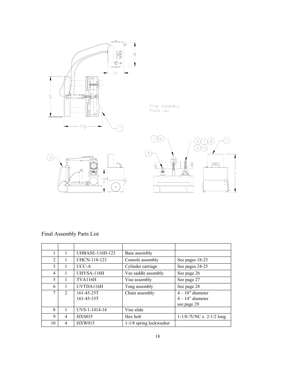 GEARENCH U116H-123 PETOL HYDRA-TORK User Manual | Page 20 / 33