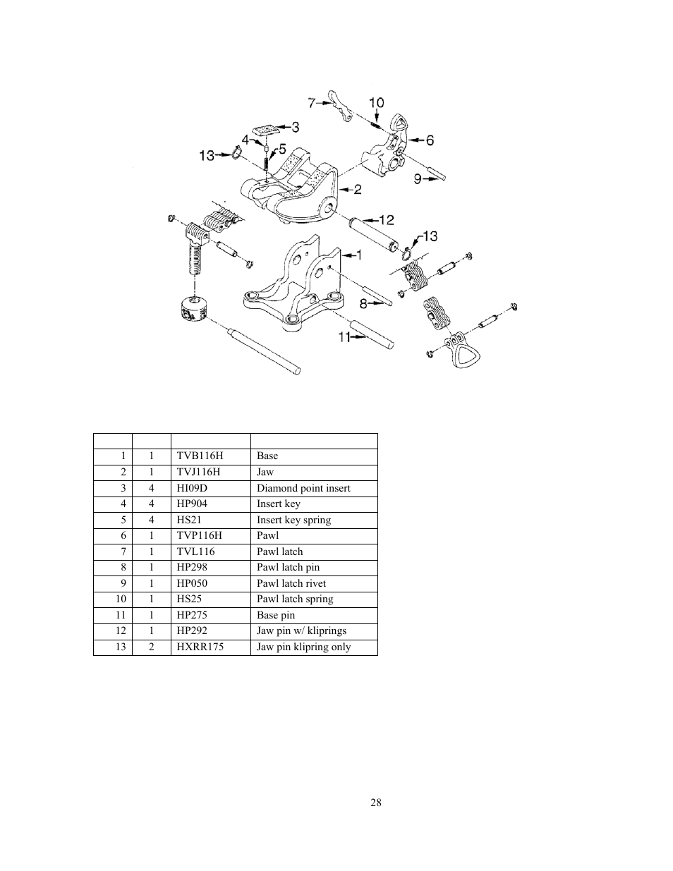 GEARENCH U116H-123 PETOL HYDRA-TORK User Manual | Page 30 / 33