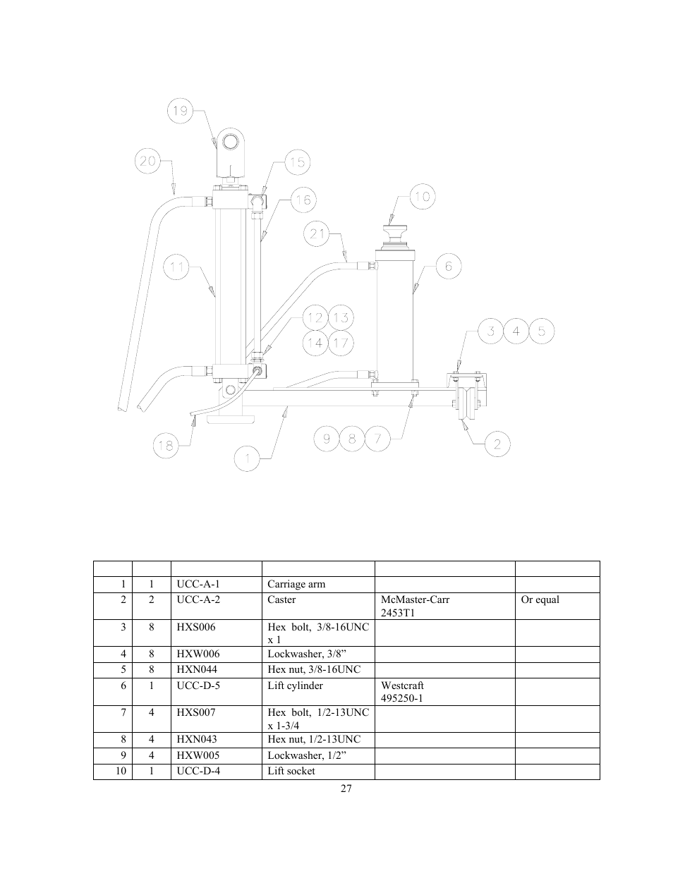 GEARENCH U116H-123S PETOL HYDRA-TORK User Manual | Page 29 / 35