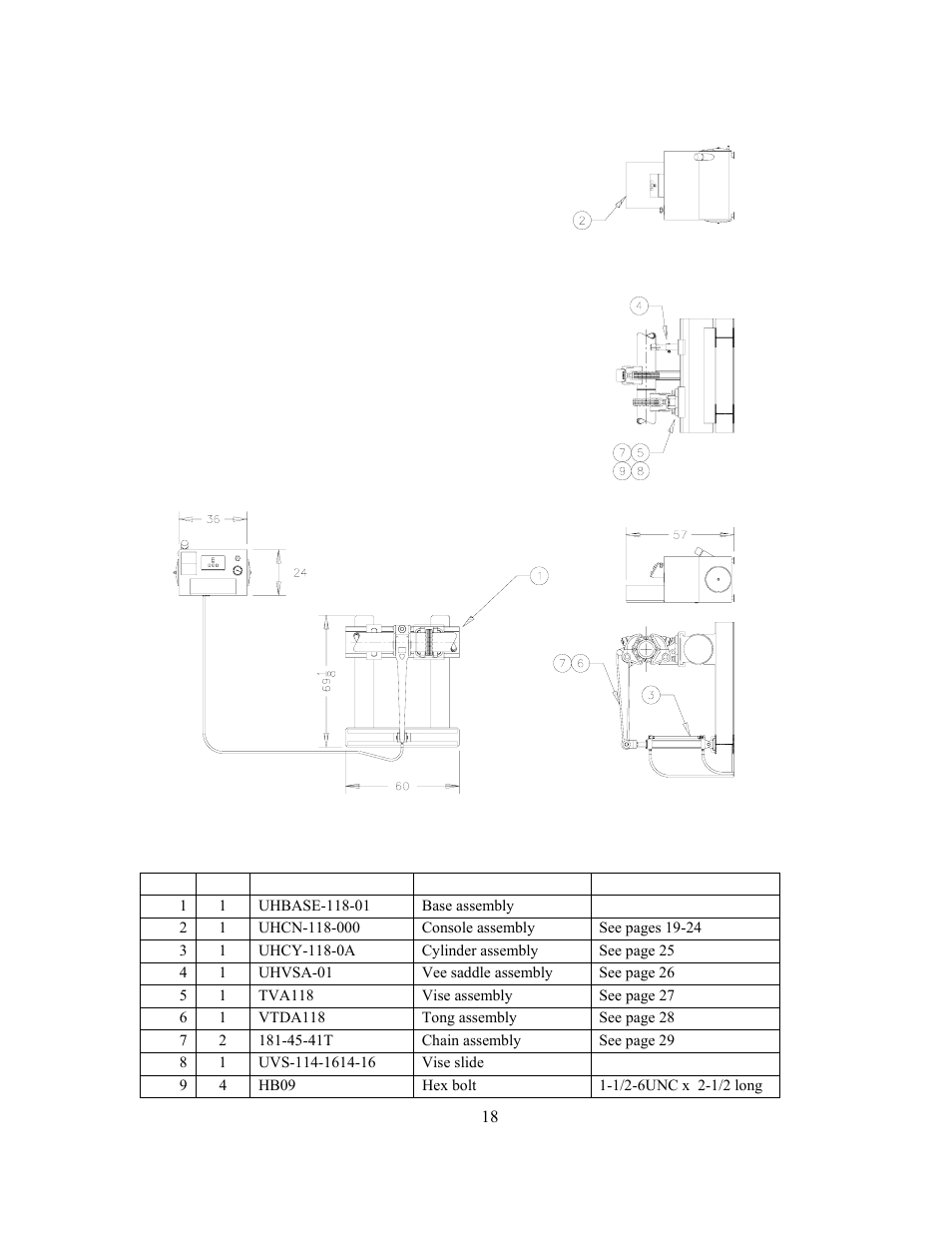 GEARENCH U118 PETOL HYDRA-TORK User Manual | Page 20 / 32