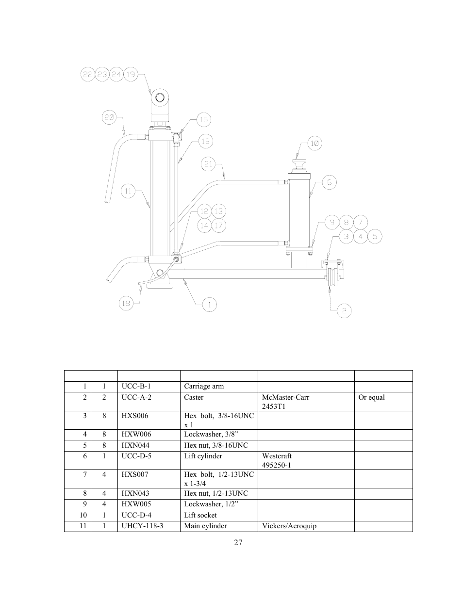 GEARENCH U118-123L PETOL HYDRA-TORK User Manual | Page 29 / 35