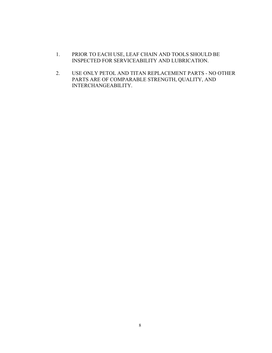 GEARENCH U118-123S PETOL HYDRA-TORK User Manual | Page 10 / 34