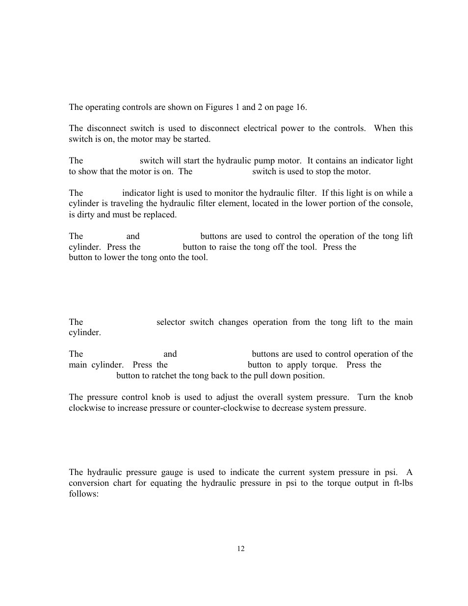 GEARENCH U118-13 PETOL HYDRA-TORK User Manual | Page 14 / 35