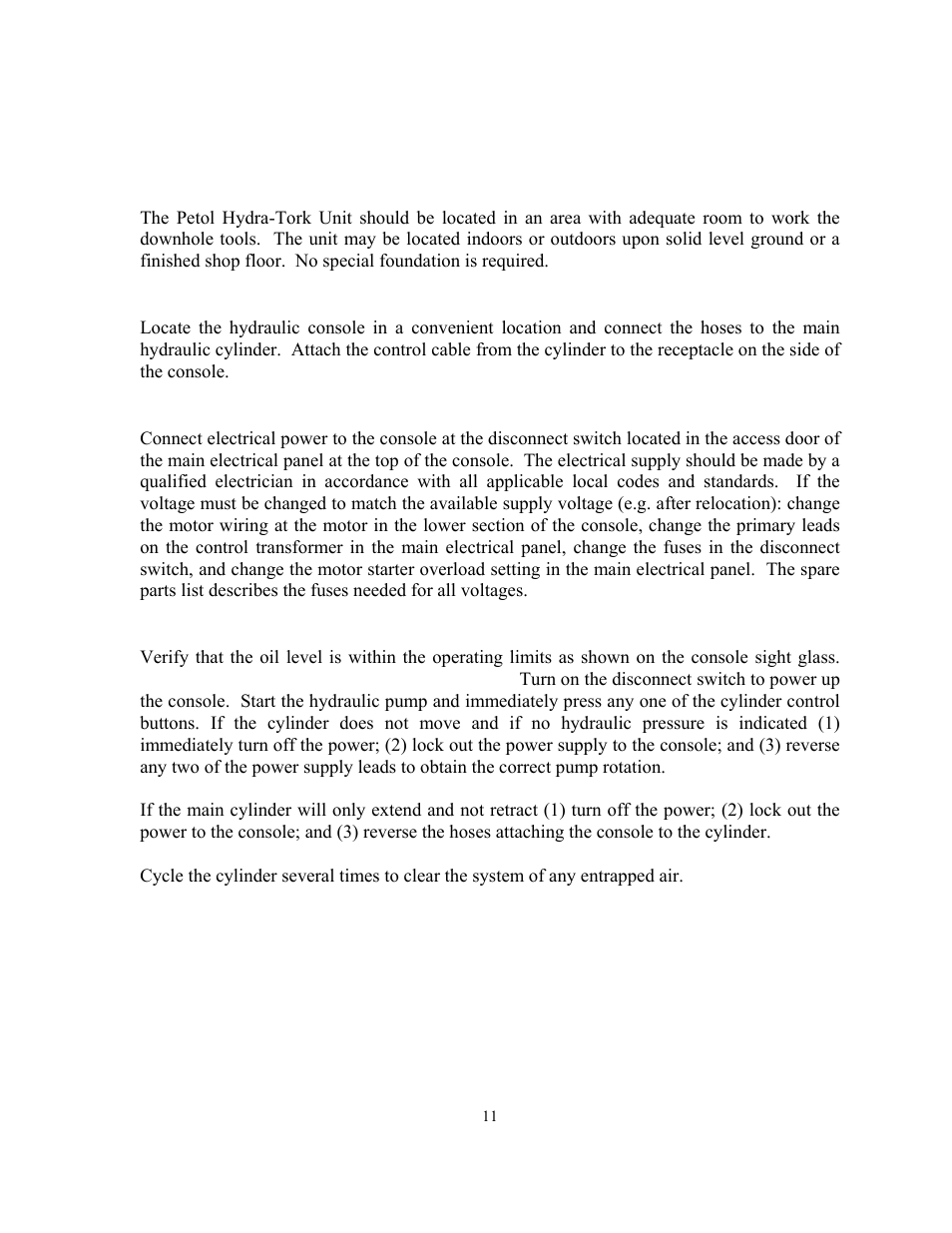 GEARENCH U120-12 PETOL HYDRA-TORK User Manual | Page 13 / 34