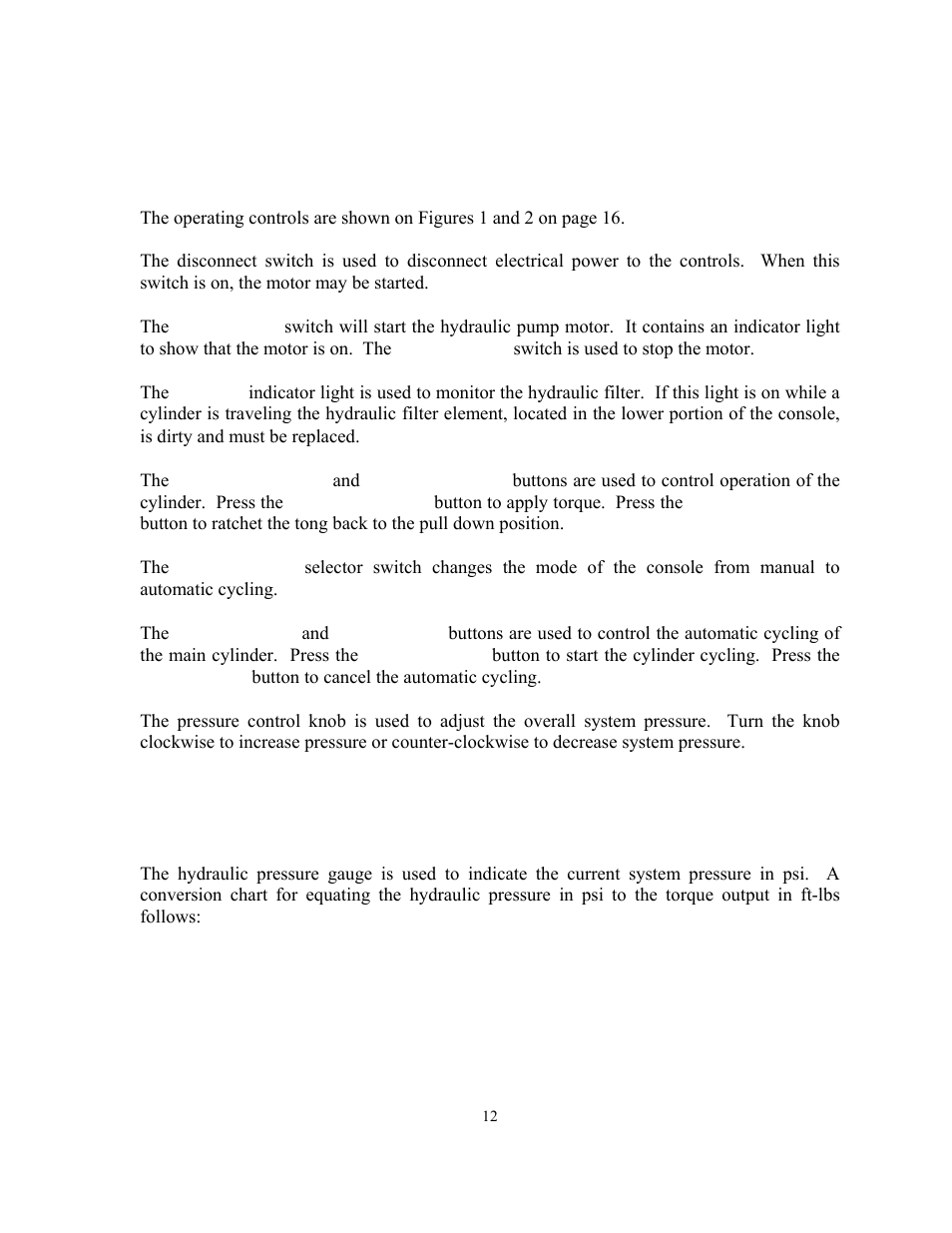GEARENCH U120-12 PETOL HYDRA-TORK User Manual | Page 14 / 34