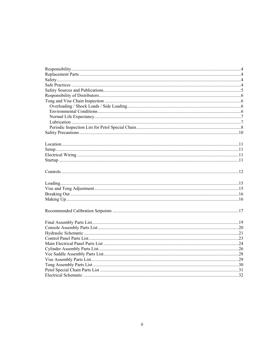 GEARENCH U120-12 PETOL HYDRA-TORK User Manual | Page 2 / 34