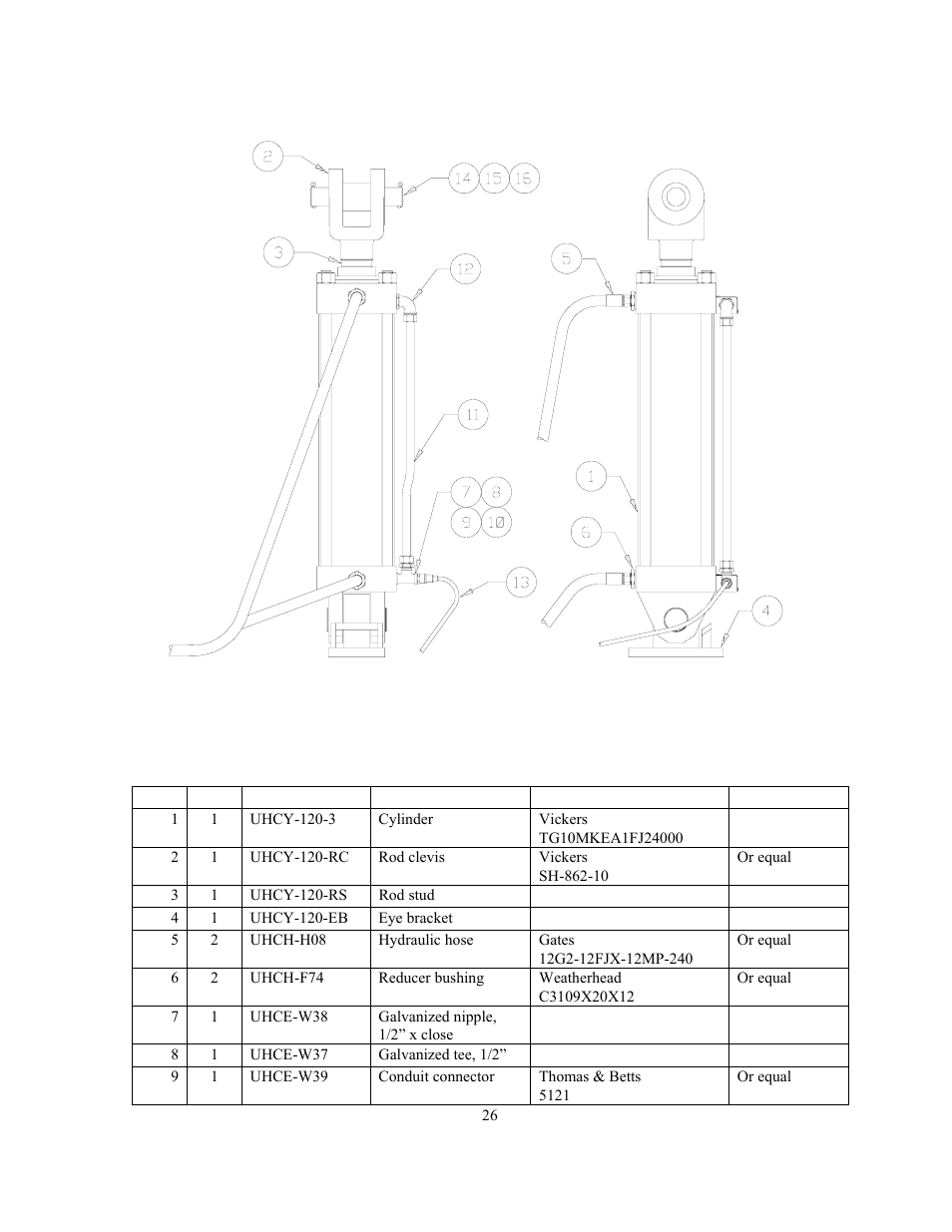 GEARENCH U120-12 PETOL HYDRA-TORK User Manual | Page 28 / 34