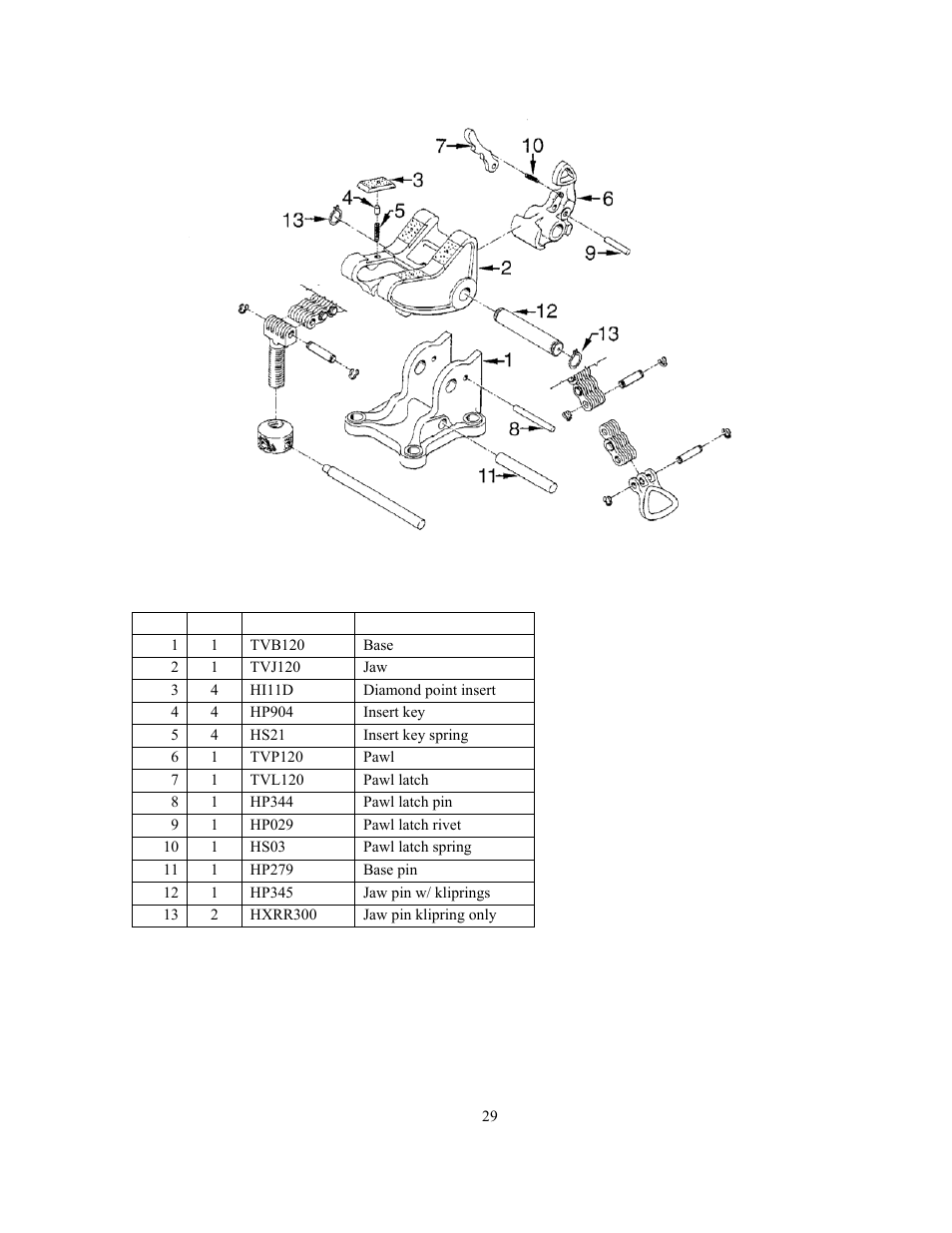 GEARENCH U120-12 PETOL HYDRA-TORK User Manual | Page 31 / 34
