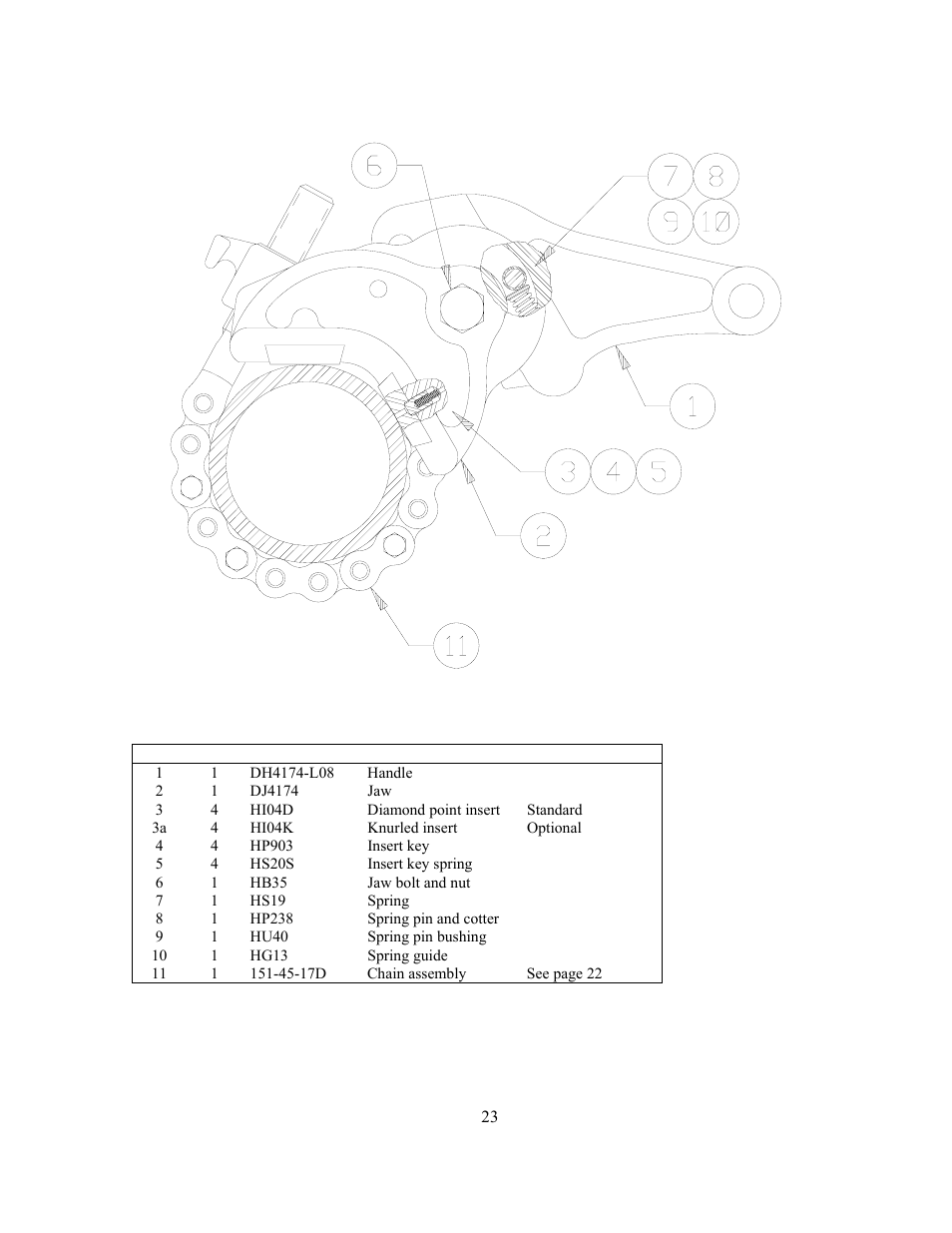 GEARENCH U4174 PETOL HYDRA-TORK User Manual | Page 23 / 24