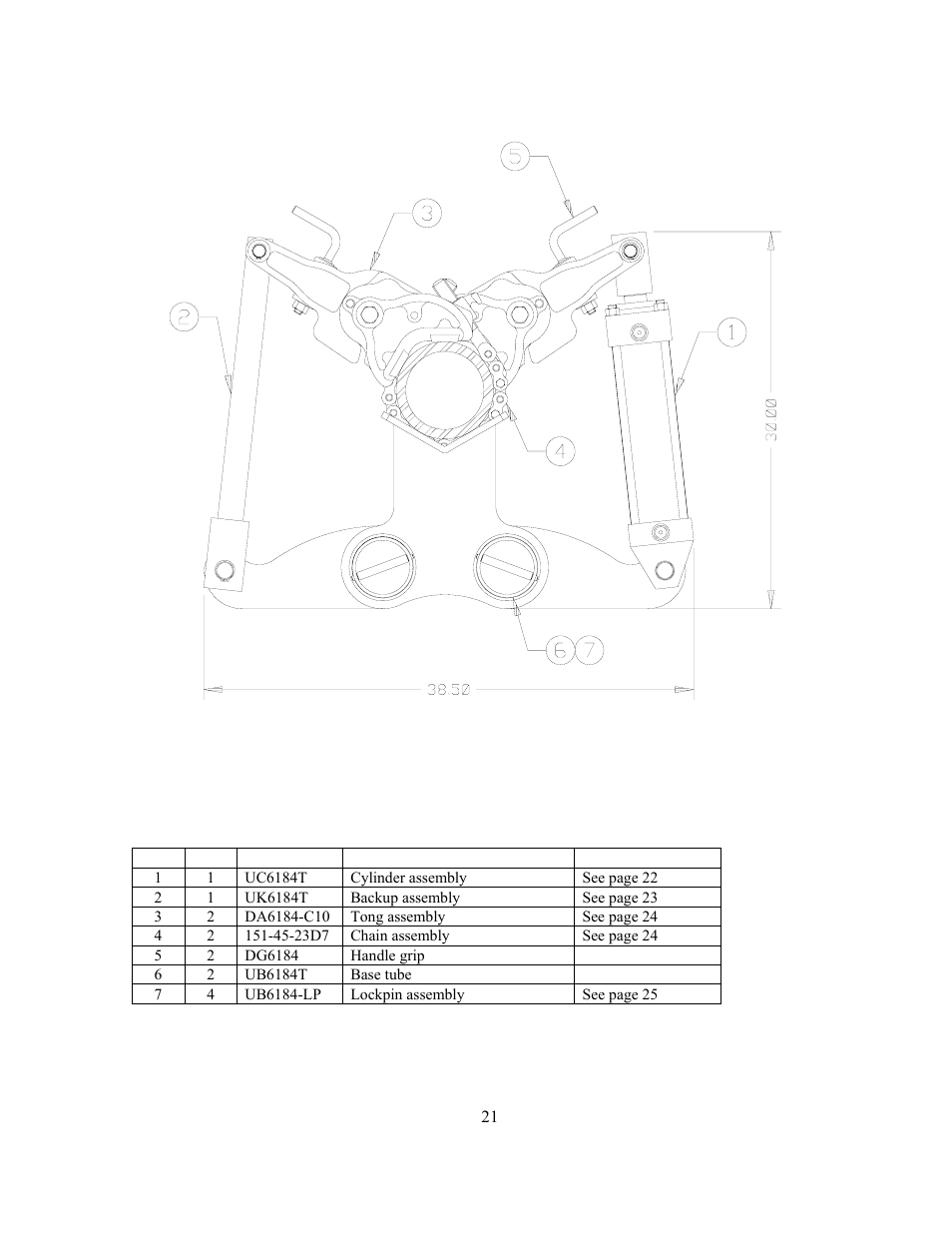 GEARENCH U6184T PETOL HYDRA-TORK User Manual | Page 21 / 25