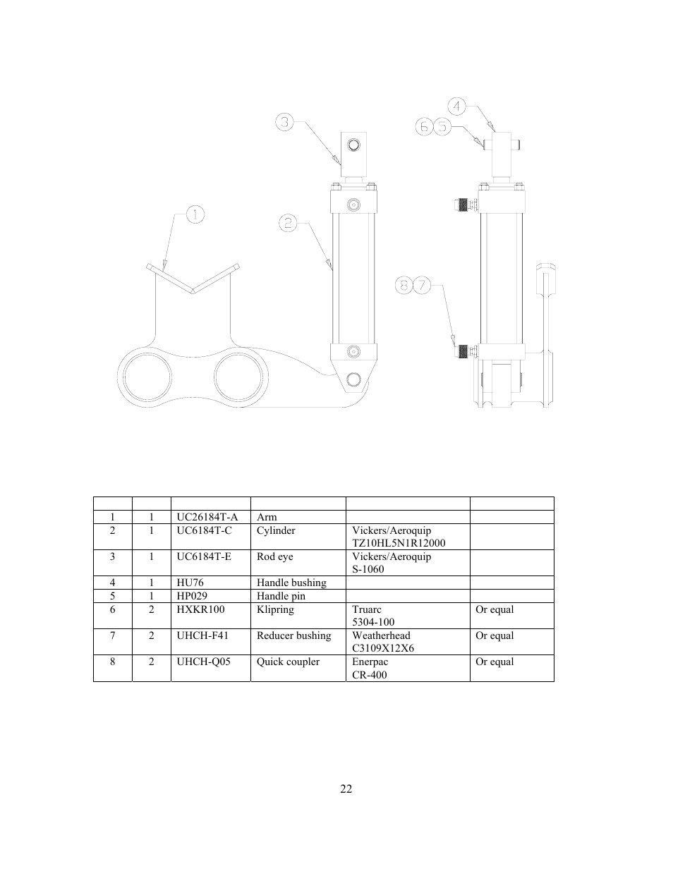 GEARENCH U6184T PETOL HYDRA-TORK User Manual | Page 22 / 25