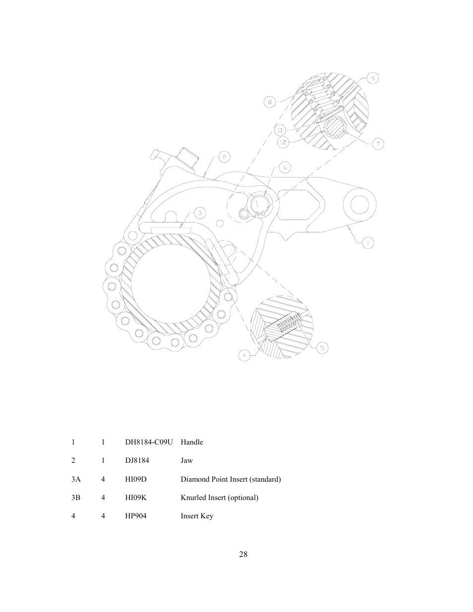 GEARENCH U8184 PETOL HYDRA-TORK User Manual | Page 28 / 29