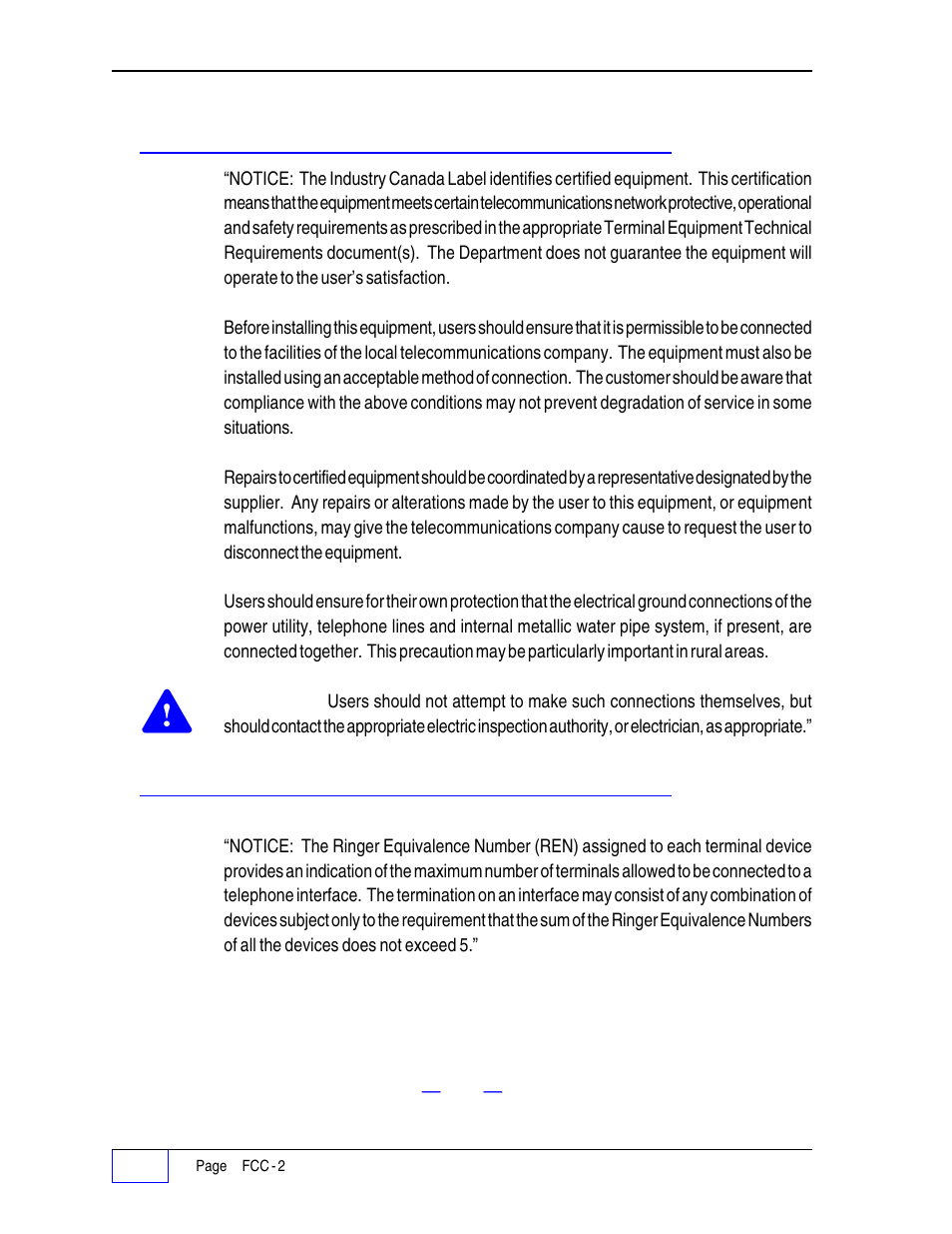 Industry canada information & requirements fcc, Cp-01 issue 8, part i, section 14.1 fcc, Cp-01, issue 8, part i, section 14.2 fcc | Franklin Fueling Systems Tank Sentinel (TS-1001, 2001, 504, & 508) Setup Programming Guide User Manual | Page 183 / 184