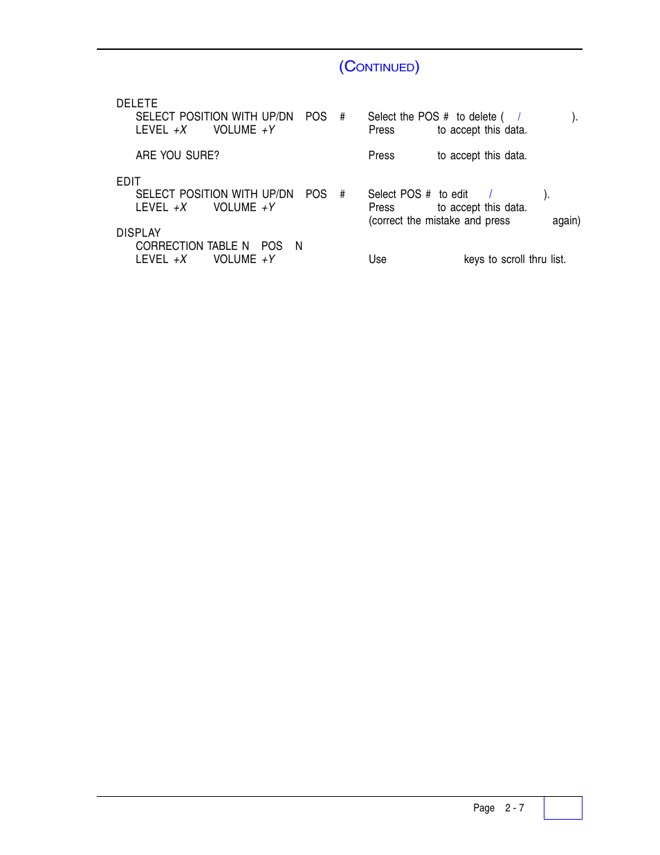 Tanks – special tank n menu (c | Franklin Fueling Systems Tank Sentinel (TS-1001, 2001, 504, 508 & 750) Setup Programming Guide User Manual | Page 30 / 184
