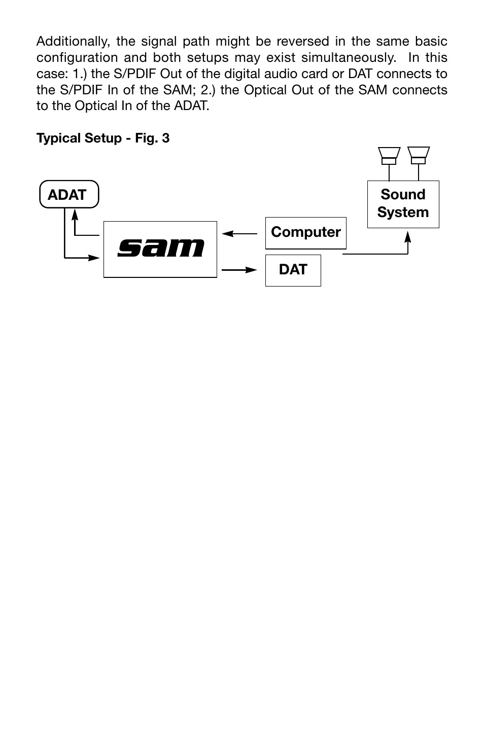 M-AUDIO SAM User Manual | Page 10 / 17