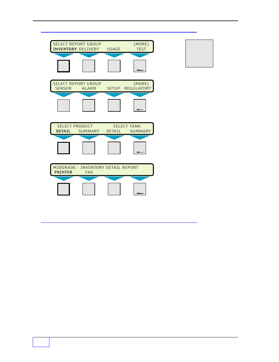 How to print a report (steps): 3, Faxing a report 3, Where are fax'd reports sent ? 3 | Report 3, Not static | Franklin Fueling Systems Tank Sentinel (TS-1001, 2001, 504, 508 & 750) Operators Guide Rev. C User Manual | Page 37 / 100