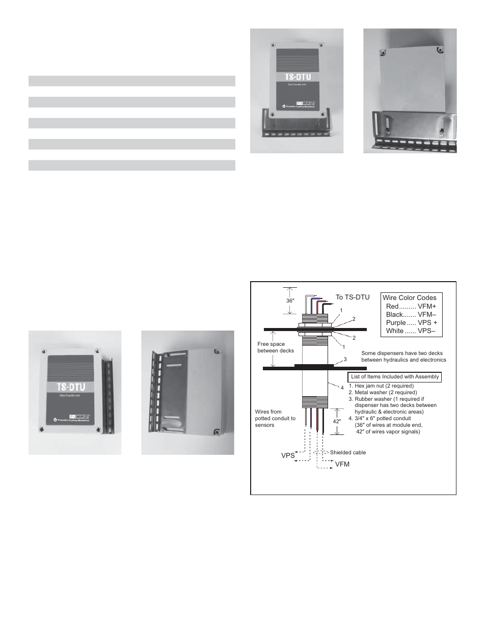 General instructions, Intrinsically safe wiring, Tools required | Attaching the mounting bracket | Franklin Fueling Systems TS-DTU Data Transfer Unit Dispenser Retrofit Manual User Manual | Page 6 / 40